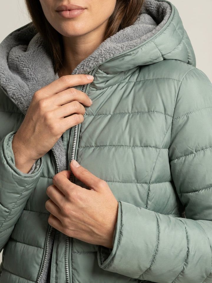 Olivia | Padded Hooded Winter Jacket