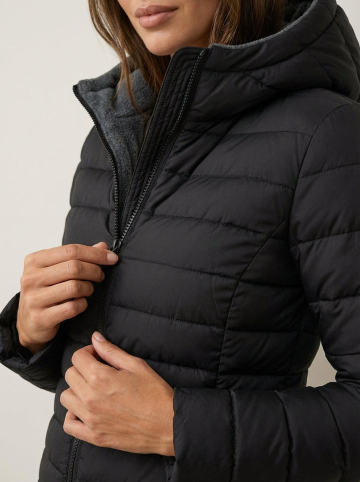 Olivia | Padded Hooded Winter Jacket
