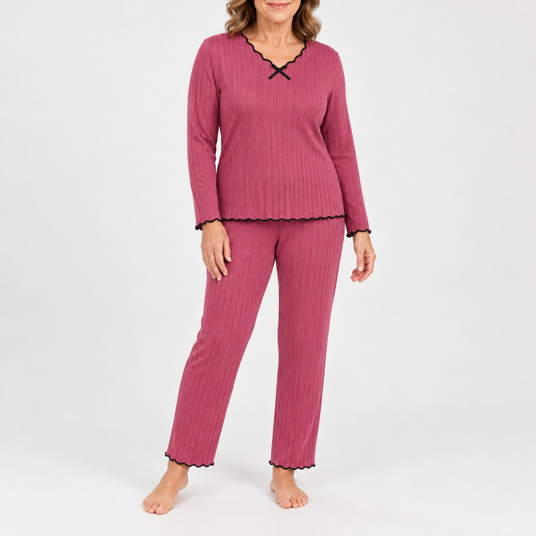 Winnie | Ribbed Pyjama Set