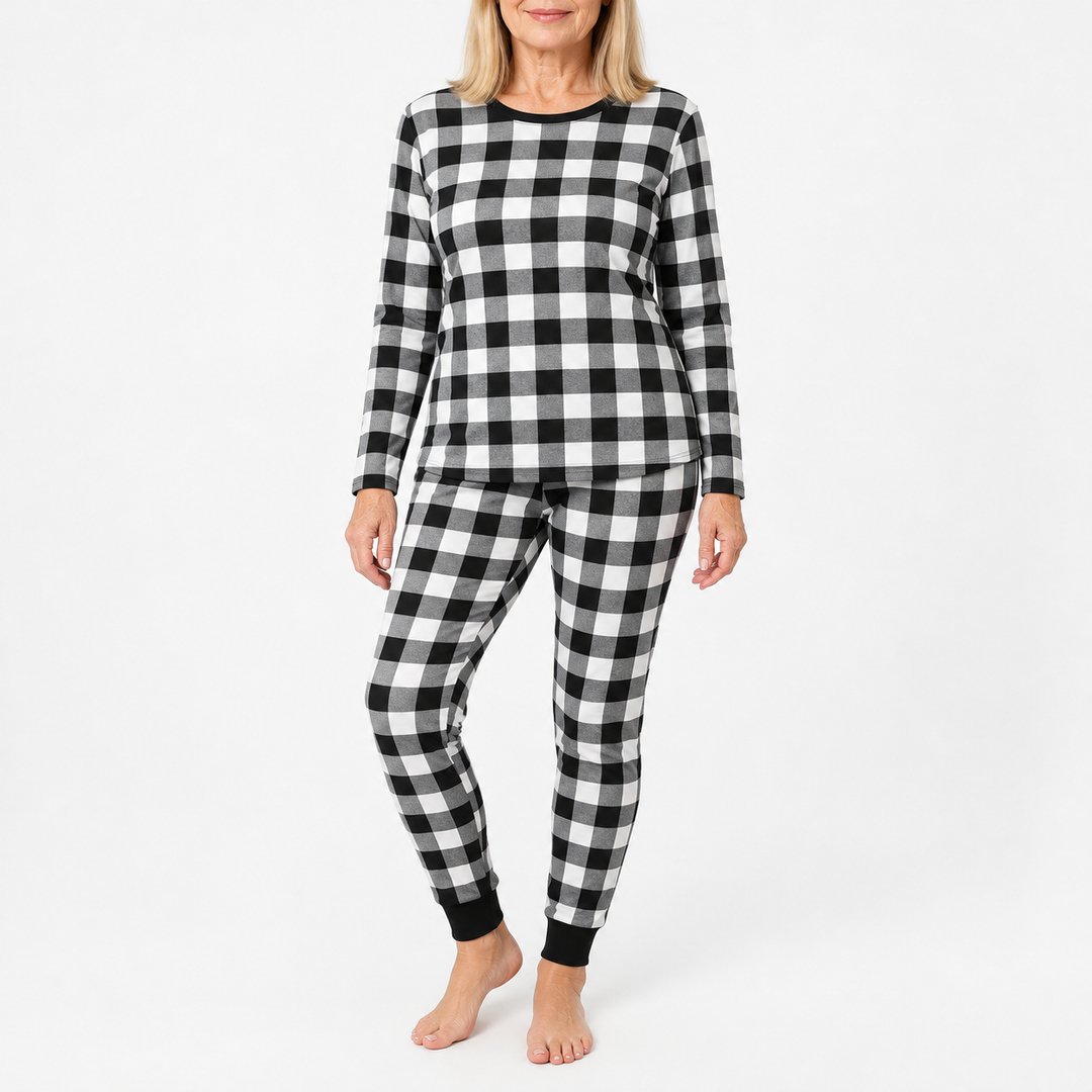 Melissa | Christmas Check Loungewear Set