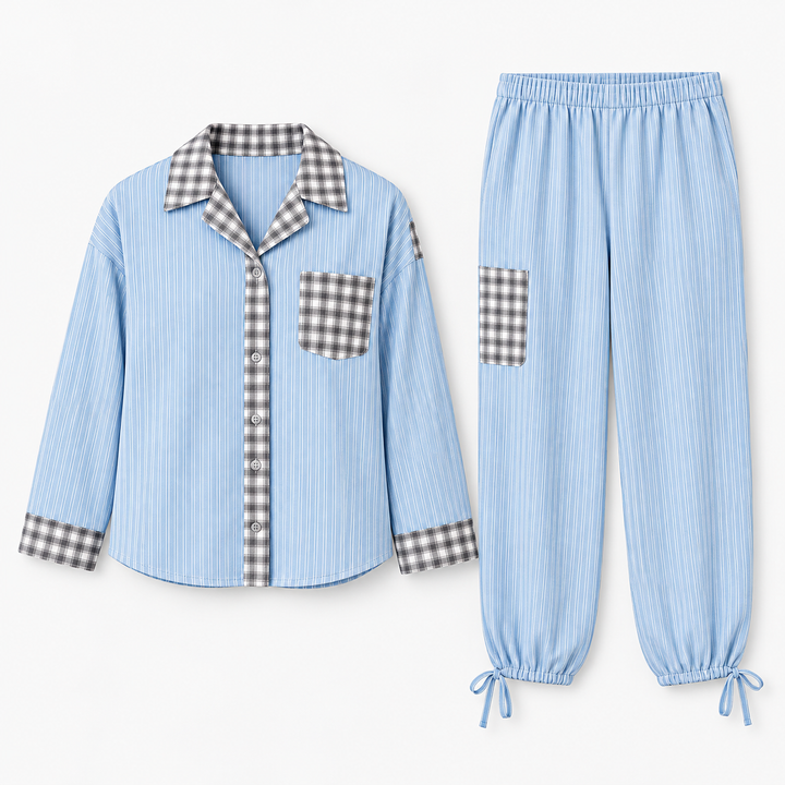 Harriet | Striped Pyjama Set