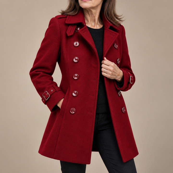 Danielle | Elegant Longline Trench Coat