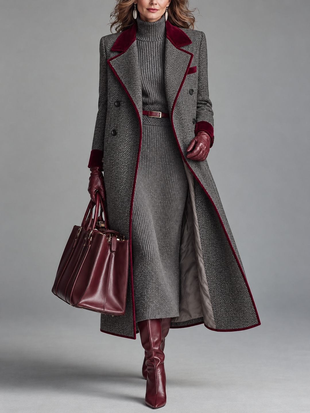 Adele | Elegant Long Coat