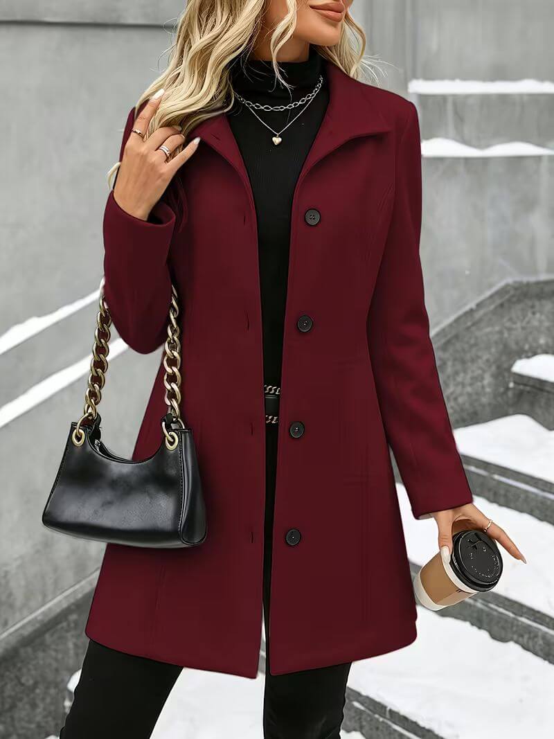 Eline | Stand-Collar Coat