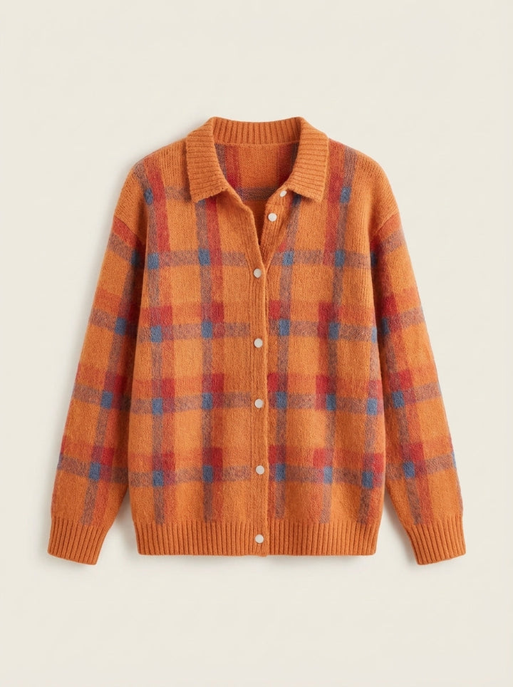Anna | Check Cardigan