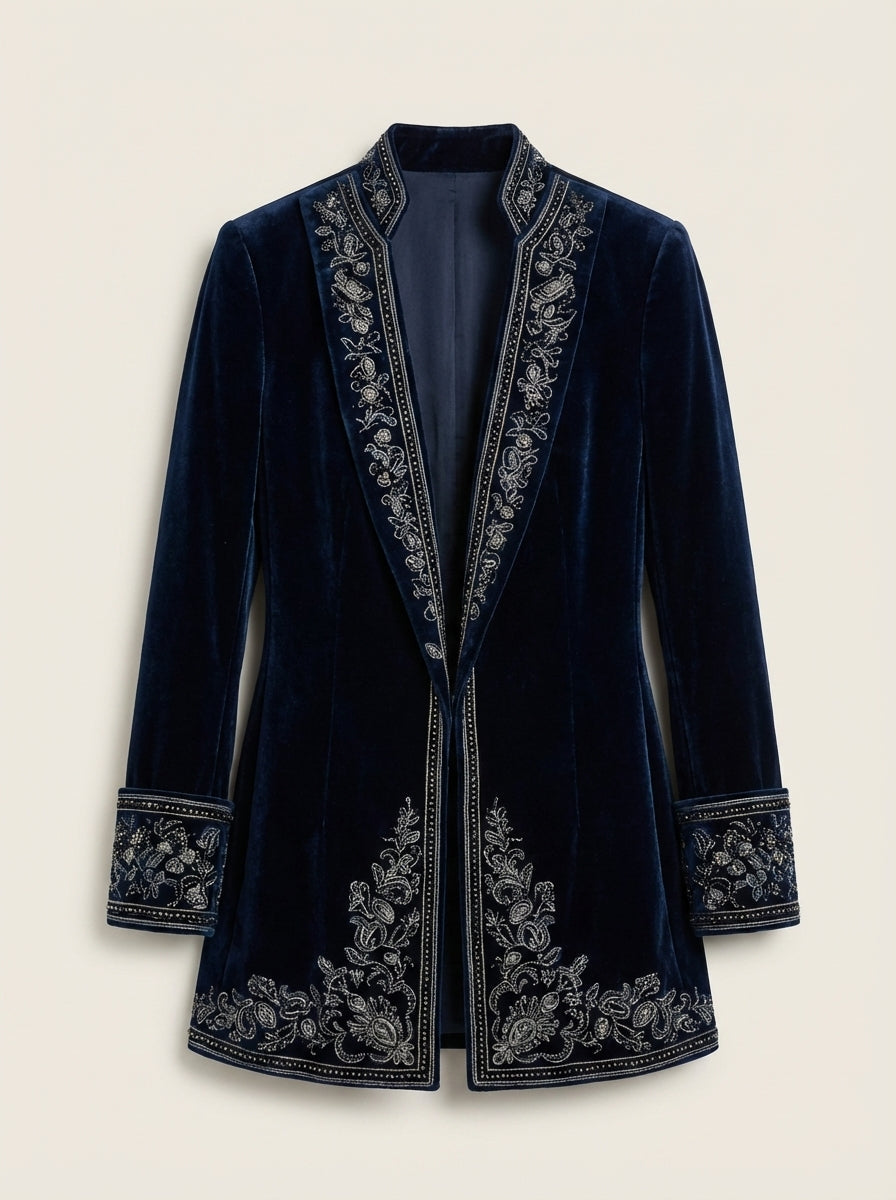 Nuria | Elegant Velvet Jacket