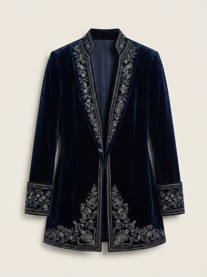 Nuria | Elegant Velvet Jacket