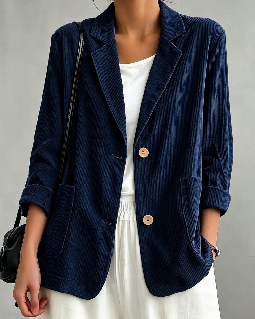 Greta | Relaxed Button Jacket