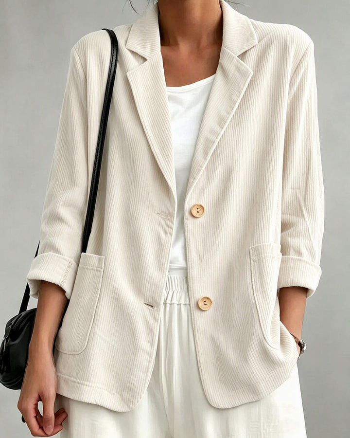 Greta | Relaxed Button Jacket