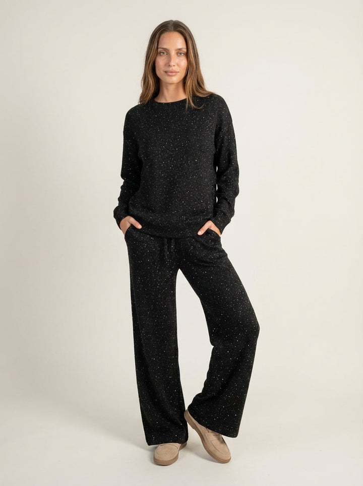 Lucia | Shimmer Jumper and Trousers Set