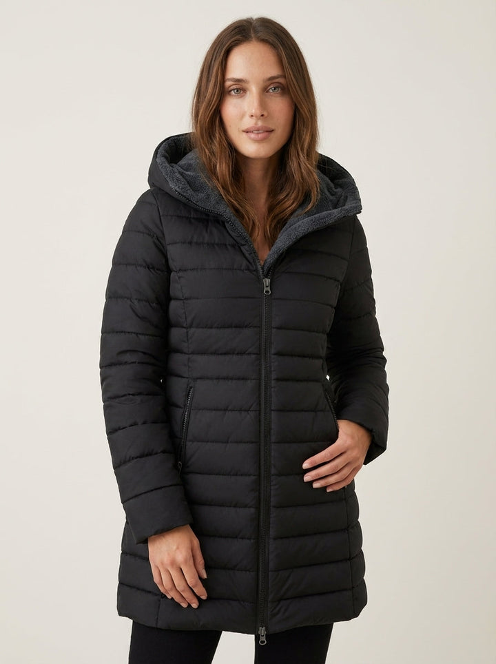 Olivia | Padded Hooded Winter Jacket